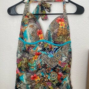 VENUS Multicolor Animal Print Swimsuit